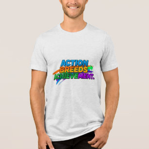 Aktion bringt Erfolge. Tri-Blend Shirt