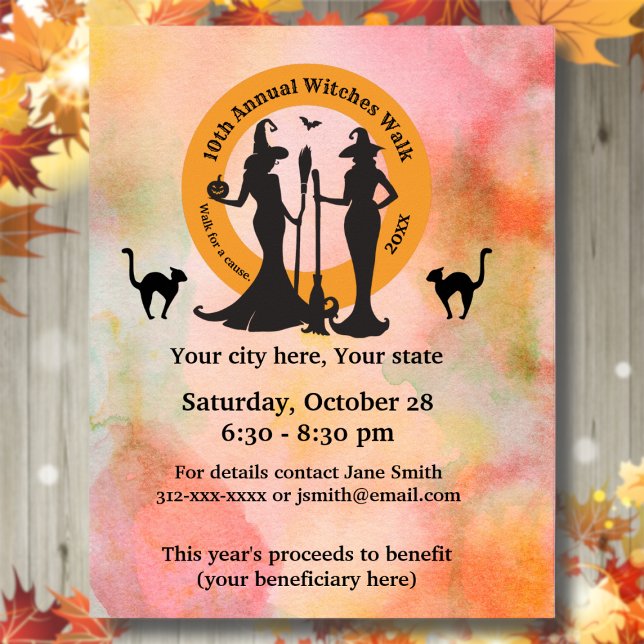 Aktion "Hexen zu Fuß" Poster (Von Creator hochgeladen)