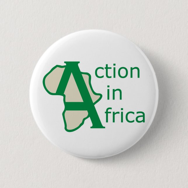 Aktion in Afrika-Button Button (Vorderseite)