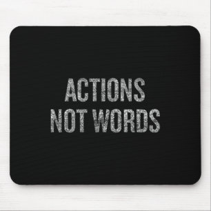 Aktionen ohne Wortprotestbewegung Mousepad