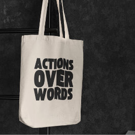 Aktionen über die soziale Gerechtigkeit der Mensch Tragetasche