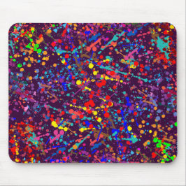 Aktions-Malerei-Spritzer-Kunst Mousepad