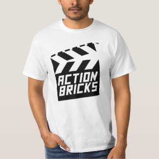 Aktions-Ziegelstein-Schindel-Logo-T - Shirt
