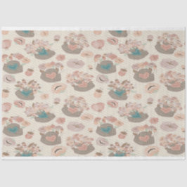 Aktionskorb für die Blume von Retro Pastel Seidenpapier