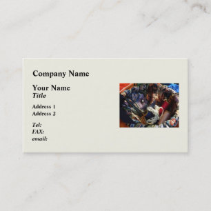 Aktionskorb für Häkeln und Thread Visitenkarte