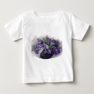 Aktionskorb für Vintage Violetten Baby T-shirt