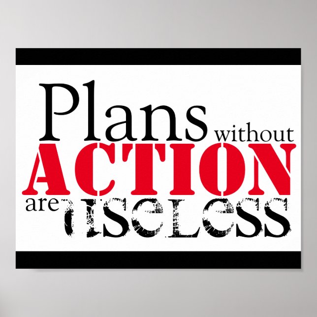 Aktionsplan Poster (Vorne)