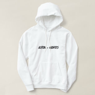 Aktionswörter Motivierender Text Design T-Shirt Hoodie