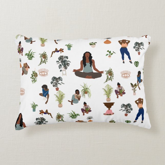 Aktive Meditation Pillow für Teens, Dorms Dekokissen (Vorderseite)
