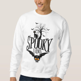 Aktive Spooky Vibes, Halloween Men Sweatshirt