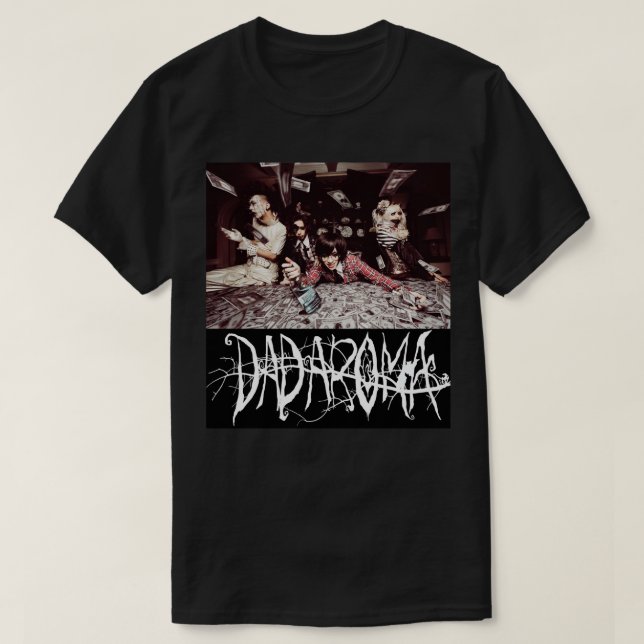Aktiver Horror Makeup Style Erlebnis Dadaroma Vate T-Shirt (Design vorne)