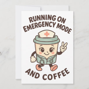 Aktiver Notbetrieb - durch Kaffee angetrieben Einladung