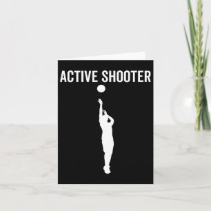 Aktiver Shooter Bysketbyll Spaß Sport Lover Spaß 1 Karte