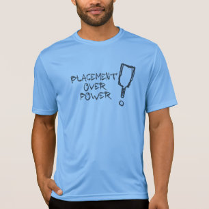 Aktiver T - Shirt von Pickleball - Platzierung übe