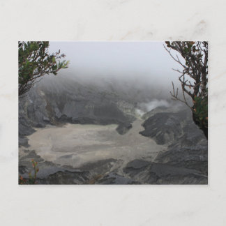 Aktiver Vulkan, Bandung Indonesien Postkarte
