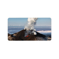 Aktiver Vulkan: Lava, Gas, Dampf, Asche