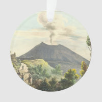 Aktiver Vulkan Vesuvs Neapel 1832 Italien