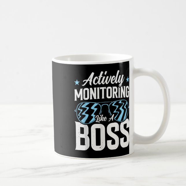 Aktives Monitoring wie ein Boss Kaffeetasse (Rechts)