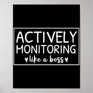 Aktives Monitoring wie ein Boss-Testtag für den Le Poster