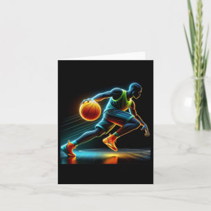 Aktives Shooter-Basketball - individuelles Design Karte