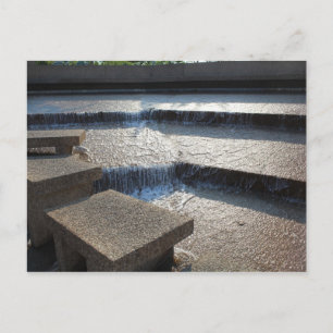Aktives Wasserbecken - Wassergarten Fort Worth Wat Postkarte