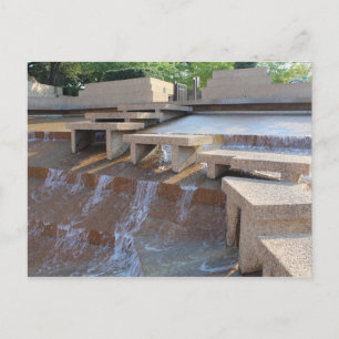 Aktives Wasserbecken - Wassergarten Fort Worth Wat Postkarte