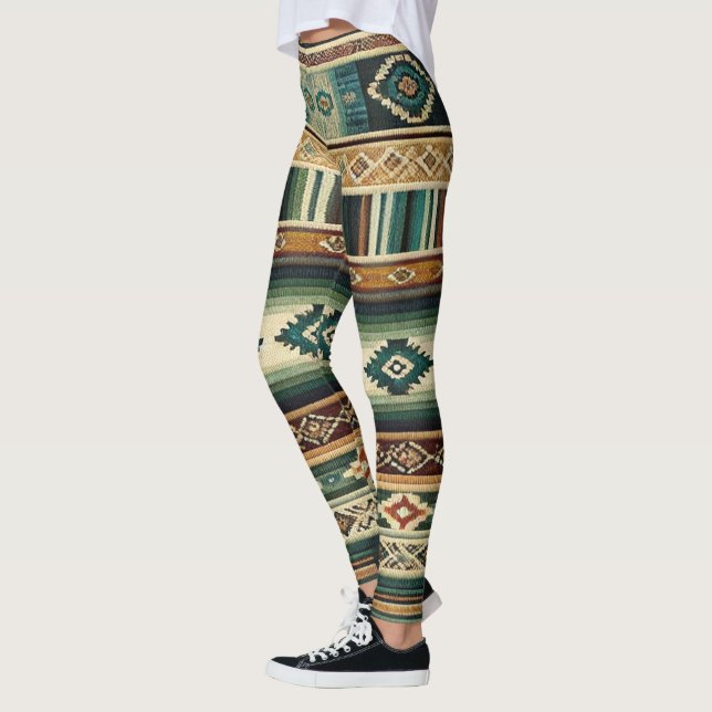 AKTIVEWEAR LEGGINGS - "AGUACATE" (Links)
