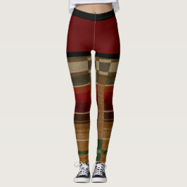 AKTIVEWEAR LEGGINGS - "RED SALSA"