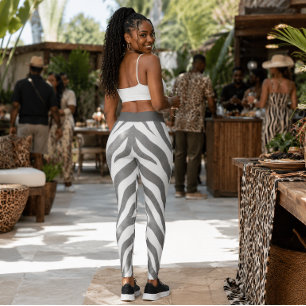 AKTIVEWEAR LEGGINGS - "WHITE TIGER" -