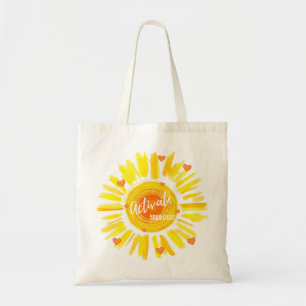Aktivieren Sie Ihre Light - Tote Bag Tragetasche