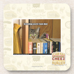 Aktivierende geheime Raum-Tür Untersetzer