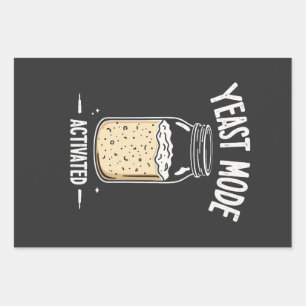 Aktiviertes Backen im Hefemodus Koch Geschenkpapier Set