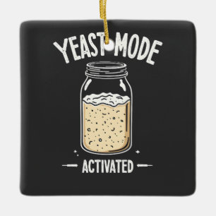 Aktiviertes Backen im Hefemodus Koch Keramikornament