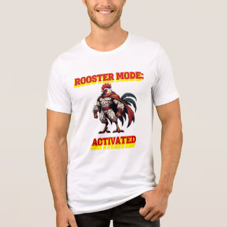 Aktiviertes Hahn-Modus-Grafik-T-Shirt Tri-Blend Shirt