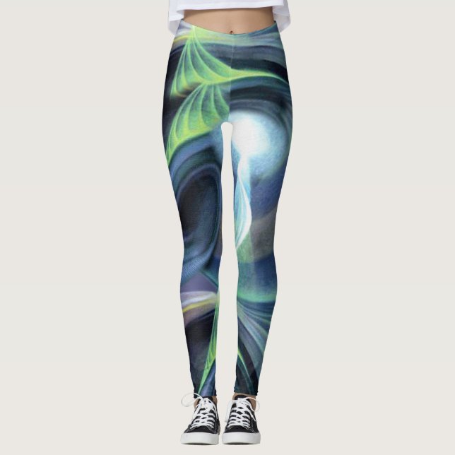 Aktivierung Abstrakt Leggings (Vorderseite)