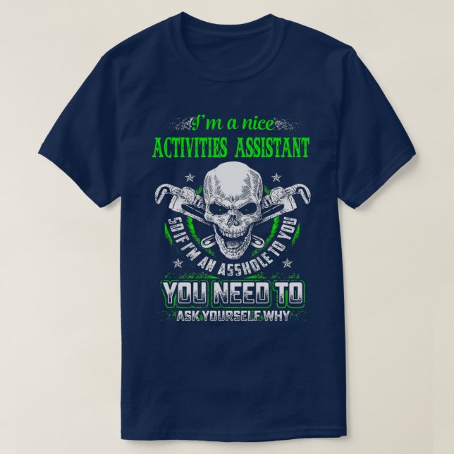 AKTIVITÄTEN UNTERSTÜTZTER SCHÖNER TYP T-Shirt (Design vorne)