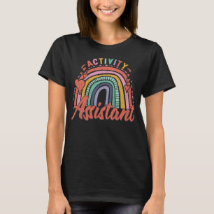 Aktivitätsassistent Regenbogen Funny Activities Di T-Shirt