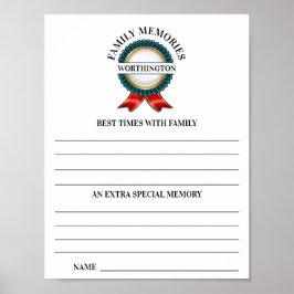 AKTIVITÄTSBLÄTTER FÜR Wiedersehen und Familien Poster