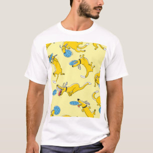 Aktivitätshunde: Frisbesportmuster T-Shirt