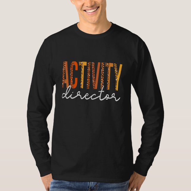 Aktivitätsleiter T-Shirt (Vorderseite)