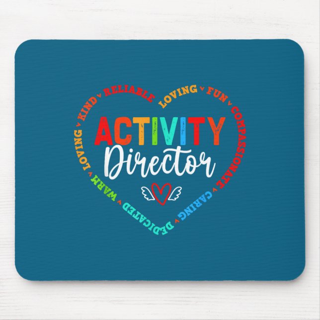 Aktivitätsleiter-Team-Profis Woche Design Mousepad (Vorne)