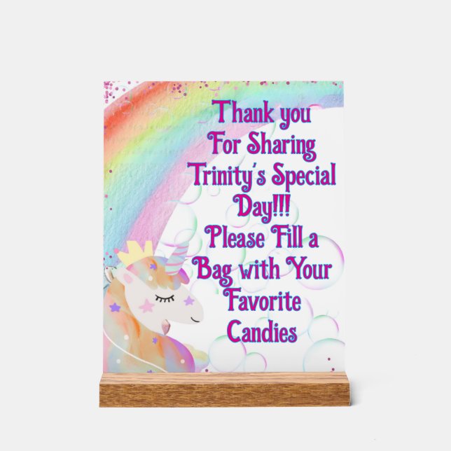 Aktivitätszeichen Acrylschild (Vorderseite)