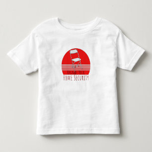 Aktualisieren Sie Ihre Haussicherheit Kleinkind T-shirt