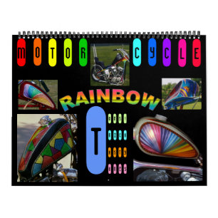 Aktualisiert! Motorrad-Regenbogen 2013 -- 18 Kalender