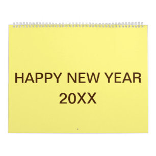 AKTUALISIERTE benutzerdefinierte TextLogo-Kalender Kalender