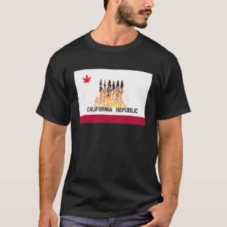 Aktualisierte kalifornische Staatsflagge T-Shirt