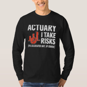 Aktuar I Gehe Risiken ein Aktuar Raglan Baseball T-Shirt