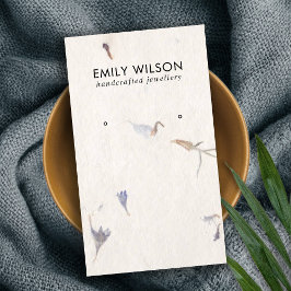 AKTUELLE PETAL HANDMADE PAPIER STUD EARRING ANZEIG VISITENKARTE