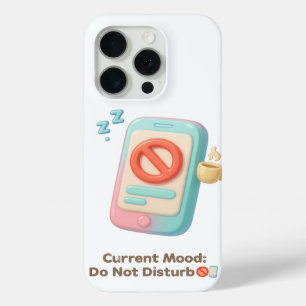 Aktuelle Stimmung: Nicht stören Handy Art Case-Mate iPhone Hülle