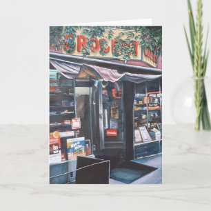 Aktuelle Tagesaussicht auf die ruhige Grußkarte de Karte